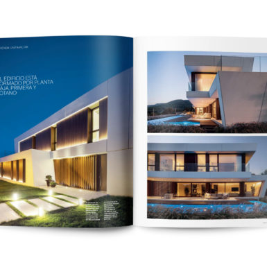 "A house oriented towards landscape " Our residential project Panoramic House has been published in CASA VIVA's magazine number 287.