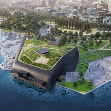 Llano Amarillo Waterfront es una propuesta de re-estructuración urbana en Algeciras que busca aproximarse al mar a través de una topografía.