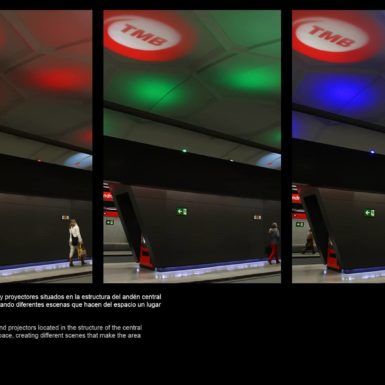 Can a subway station change its look? Can the passengers change the image of the space? We want the regular user to feel the station every day.