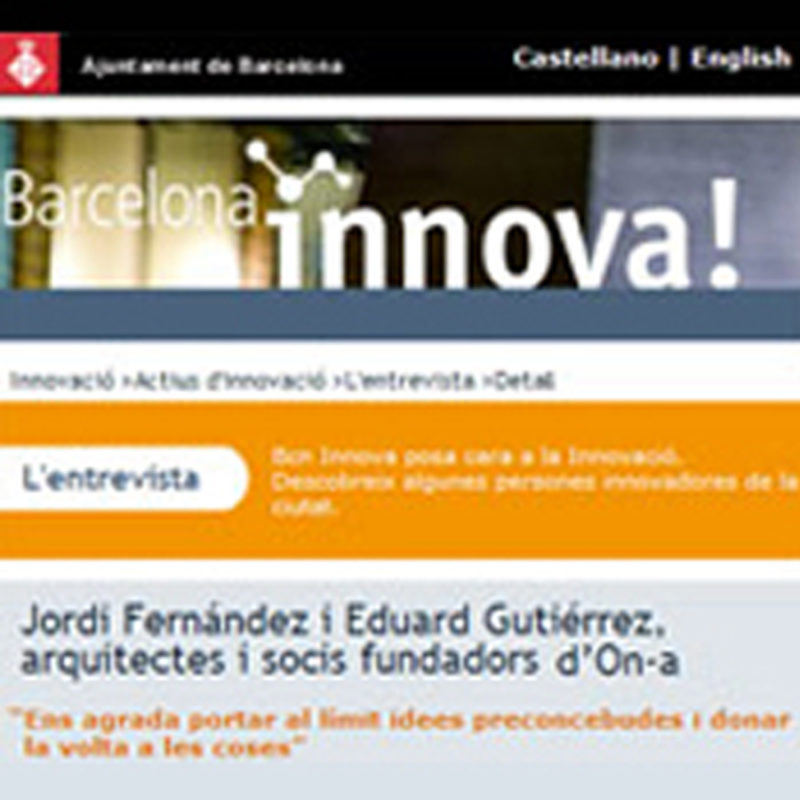 INTERVIEW OF ON-A IN BCN.ES